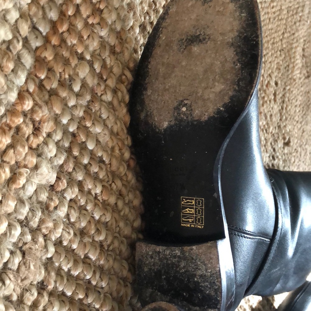 Black Gucci Riding Boots with original box - Picture 4 of 8